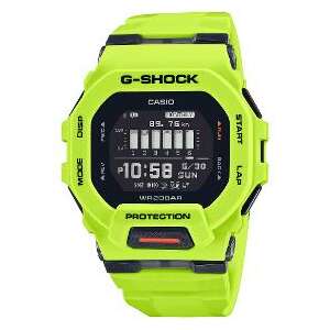 Casio G-Shock GBD-200-9ER digital watch with green resin band - Men's Watch