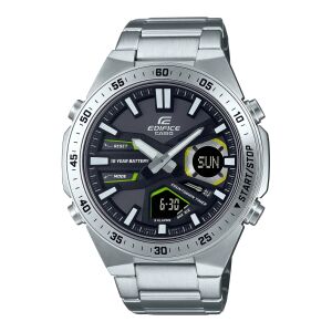 Zegarek męski Casio Edifice EFV-C110D-1A3VEF z bransoletą ze stali nierdzewnej - Casio