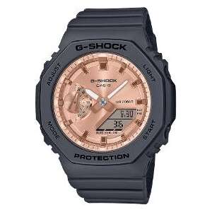 Casio G-Shock GMA-S2100MD-1AER men's watch with black resin strap and rose gold dial - Men's Watch