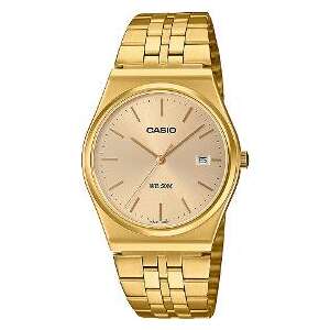 Casio MTP-B145G-9AVEF gold analog watch with date display - Men's Watch