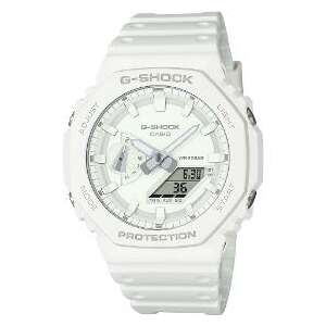 Casio G-Shock GA-2100-7A7ER white analog-digital watch - Men's Watch