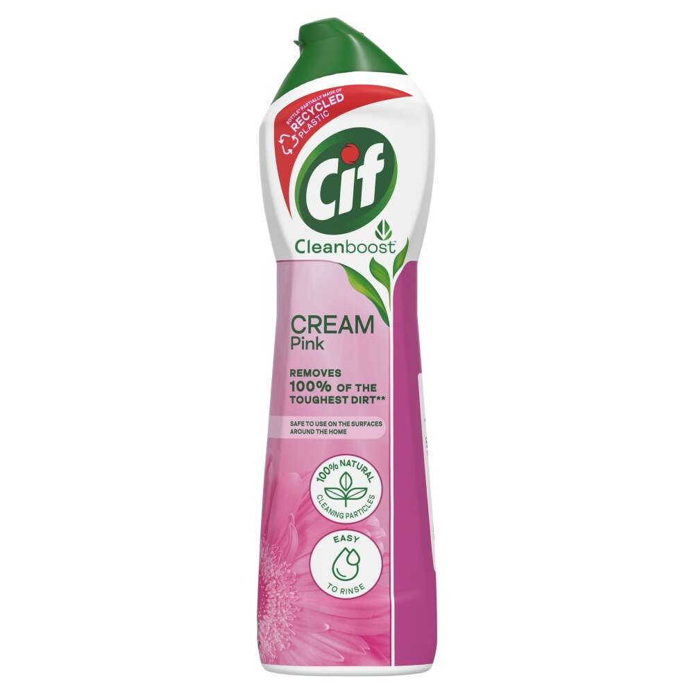 Cif Cleanboost Pink Súrolókrém 500ml
