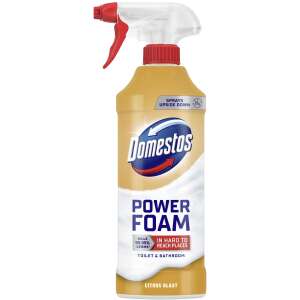 Domestos Power Foam Citrus Blast WC- und Badezimmerreiniger Spray, 435ml - Reinigungsmittel