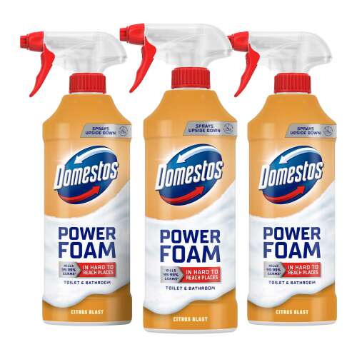 Domestos Power Hab спрей Citrus Blast 3x435ml