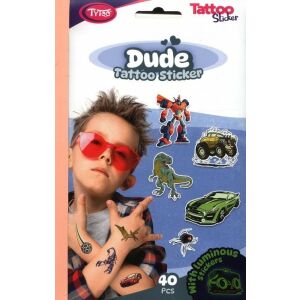 Tytoo Dude Tattoo Sticker Set