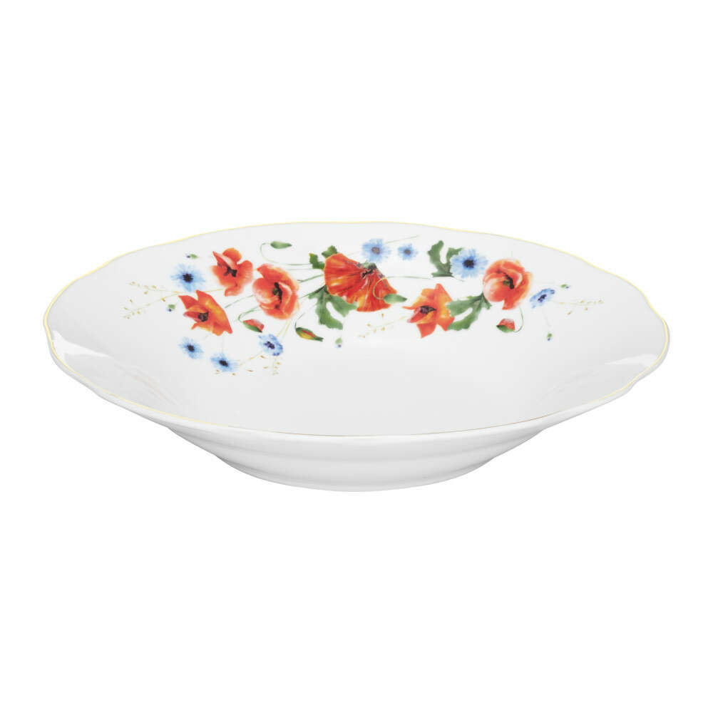 Poppies Mákvirág Levesestányér - 23 cm