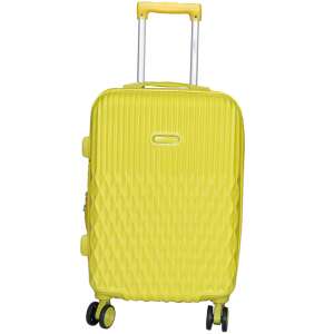 Fancy sárga keményfalú bőrönd 66cmx43cmx27cm-közepes méretű bőrönd 92605043 Kufre a tašky