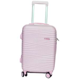 ZigZag pink hard-shell suitcase, 75cm x 48cm x 28cm, large size - Dressing Accessory