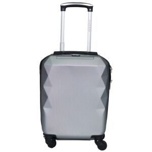 Cube Silver Kabin Suitcase front view - Dressing Accessory