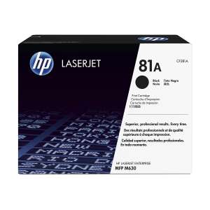 HP LaserJet 81A Black Toner Cartridge CF281A - HP
