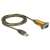 Adapter USB Delock 65840 USB - RS-232 Szary  (65840) 92610625