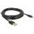 DeLock USB 2.0 Type-A to Type-C 3m cable, black