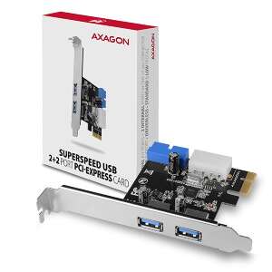 AXAGON PCEU-232VL PCIE Controller 2+2x SuperSpeed USB PCEU-232VL 92613888 