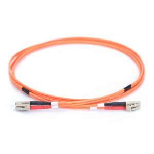 Digitus DK-2533-03 3 méteres narancssárga OM2 LC I-VH optikai kábel - Digitus