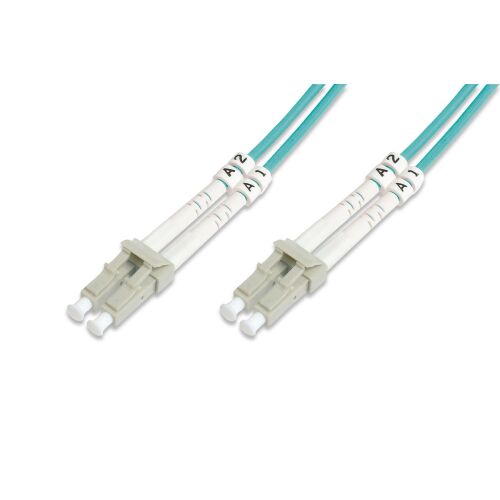 Digitus Száloptikás Kábel - OM3 - LC-LC - 20m 173737901 - Optikai kábel