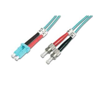 DIGITUS LWL Patchkabel LC -> ST 3.00m  Multimode Duplex OM3 92616155 - Digitus