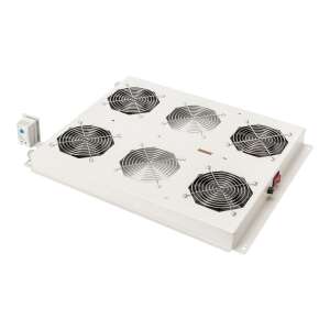 DIGITUS Cooling unit for 19inch Server Cabinet incl. thermostat grey RAL7035 98117480 - Wentylator do PC