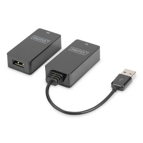 Digitus DA-70139-2 KVM konzol extender, USB és RJ45 portokkal - KVM switch
