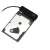 ACT AC1510 USB 3.2-ről SATA merevlemez adapter kábel csatlakoztatva egy 2,5 hüvelykes SATA merevlemezhez