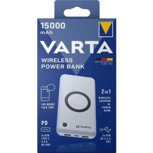 Varta Wireless 15000mAh PowerBank White 57908 101 111 92629579 