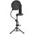LORGAR VOICER 721 USB Kondenzátor Mikrofon pop filterrel