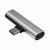 Akyga USB type C /USB type C /Jack 3.5mm adapter Grey AK-AD-71 92631913
