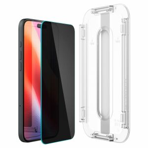 Spigen iPhone 15 Privacy Screen Protector with Installation Kit - Spigen Screen Protector