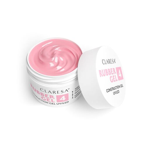 Claresa Rubber Gel 4 építőzselé 12g málna rózsaszín 133514168