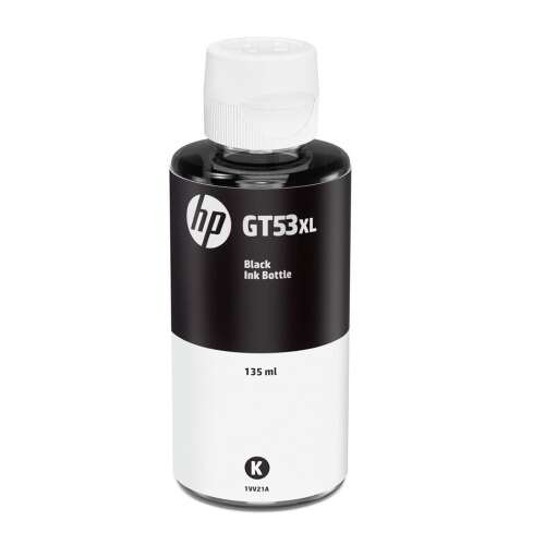 HP GT53XL Black Ink Bottle, 135ml