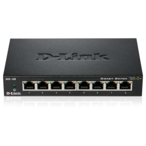 D-Link DGS-108 8-Port Gigabit Ethernet Switch