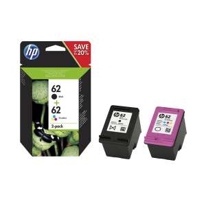HP N9J71AE (62) Black + Color tinta patrona N9J71AE 93295554 - Računalo i oprema