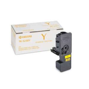 Kyocera TK-5230Y Yellow Toner Cartridge for ECOSYS P5021 cdw, M5521 cdw, P5021 cdn, M5521 cdn Printers - Office Supply