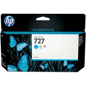 HP Designjet 727 Cyan Ink Cartridge, 130ml - Printer supply