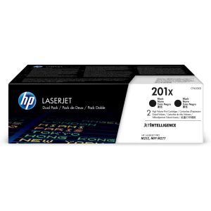 HP CF400XD (201X) 2-pack Black Toner Cartridge - Printer & scanner