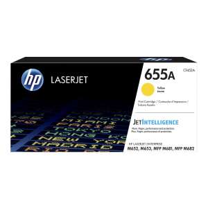 HP 655A Żółty Toner LaserJet CF452A - Toner do drukarki
