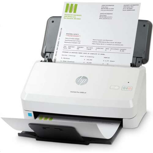 Листови скенер HP Scanjet Professional 3000 S4 в действие