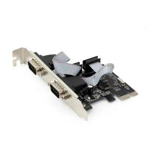 Gembird SPC-22 2 serial port PCI-Express add-on card, with extra low-profile bracket SPC-22 92644460 