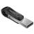 SanDisk iXpand Flash Drive Go 64GB czarny i srebrny pendrive USB z złączem Lightning dla iPhone'a i iPada