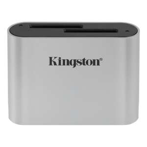 Kingston Workflow SD USB 3.2 UHS-II Card Reader Silver WFS-SD 92645594 