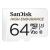 SanDisk 64GB High Endurance microSDXC Karte Vorderansicht