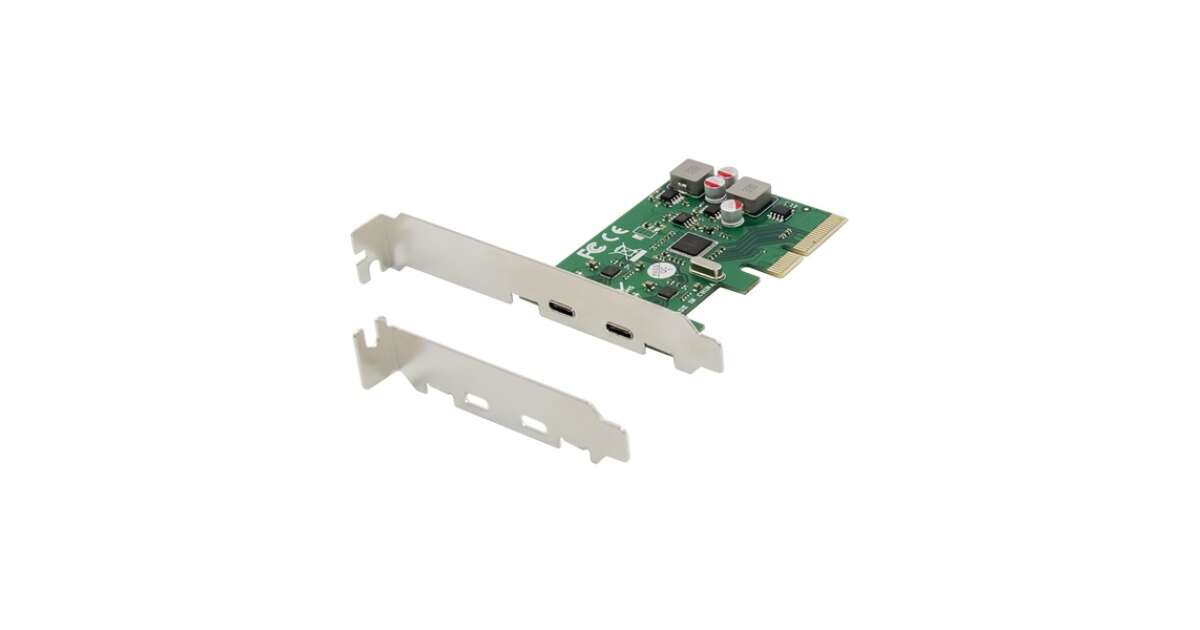 Conceptronic EMRICK08G 2-Port USB 3.2 Gen 2 Type-C PCIe Card EMRICK08G 92650138