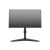 Multibrackets M VESA Desktopmount Single Stand s monitorom, prednji pogled