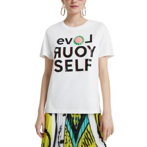 Desigual Love Yourself Női Póló - L 130490352 - Desigual