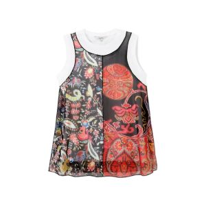 Desigual Női Ujjatlan Póló - Fehér - XS 130490343 - Desigual