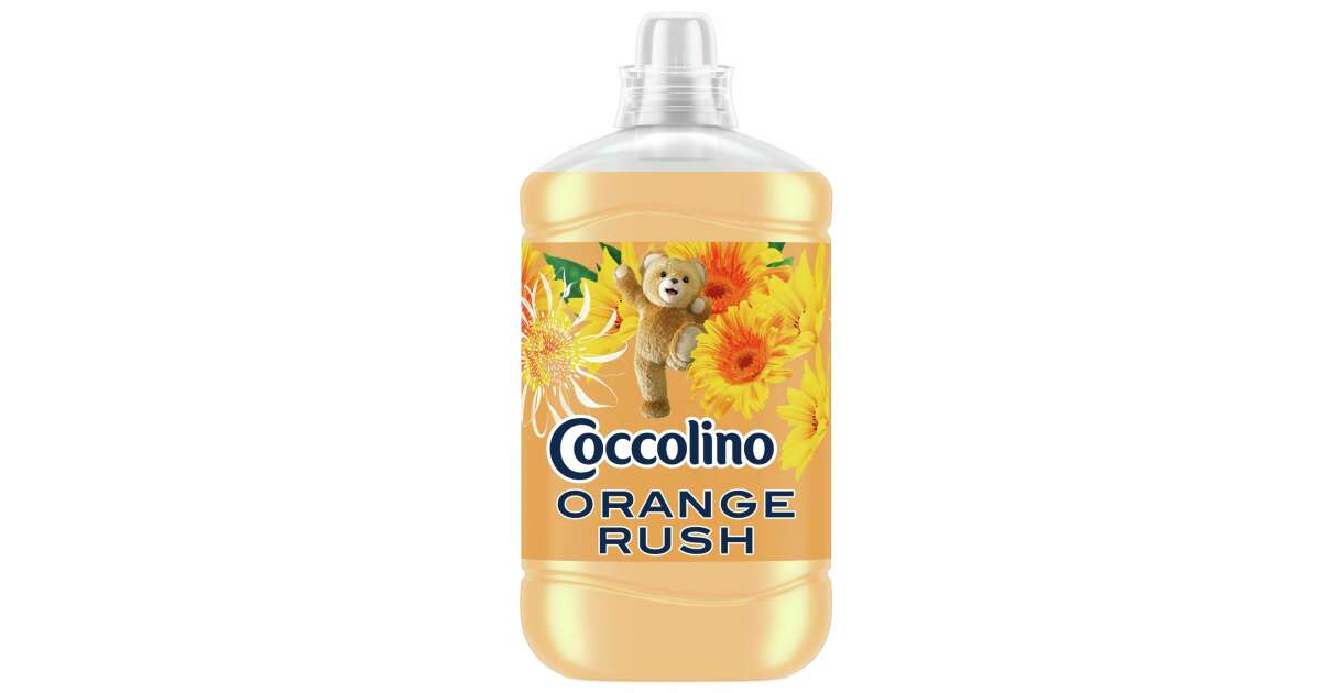 Coccolino Orange Rush Fabric Softener Concentrate 408 washes 6x1700ml 92697524