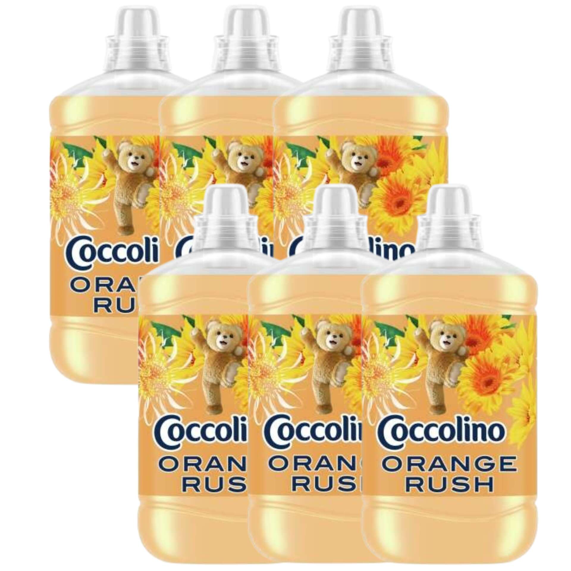 E-shop Coccolino Orange Rush Aviváž koncentrát 408 praní 6x1700ml