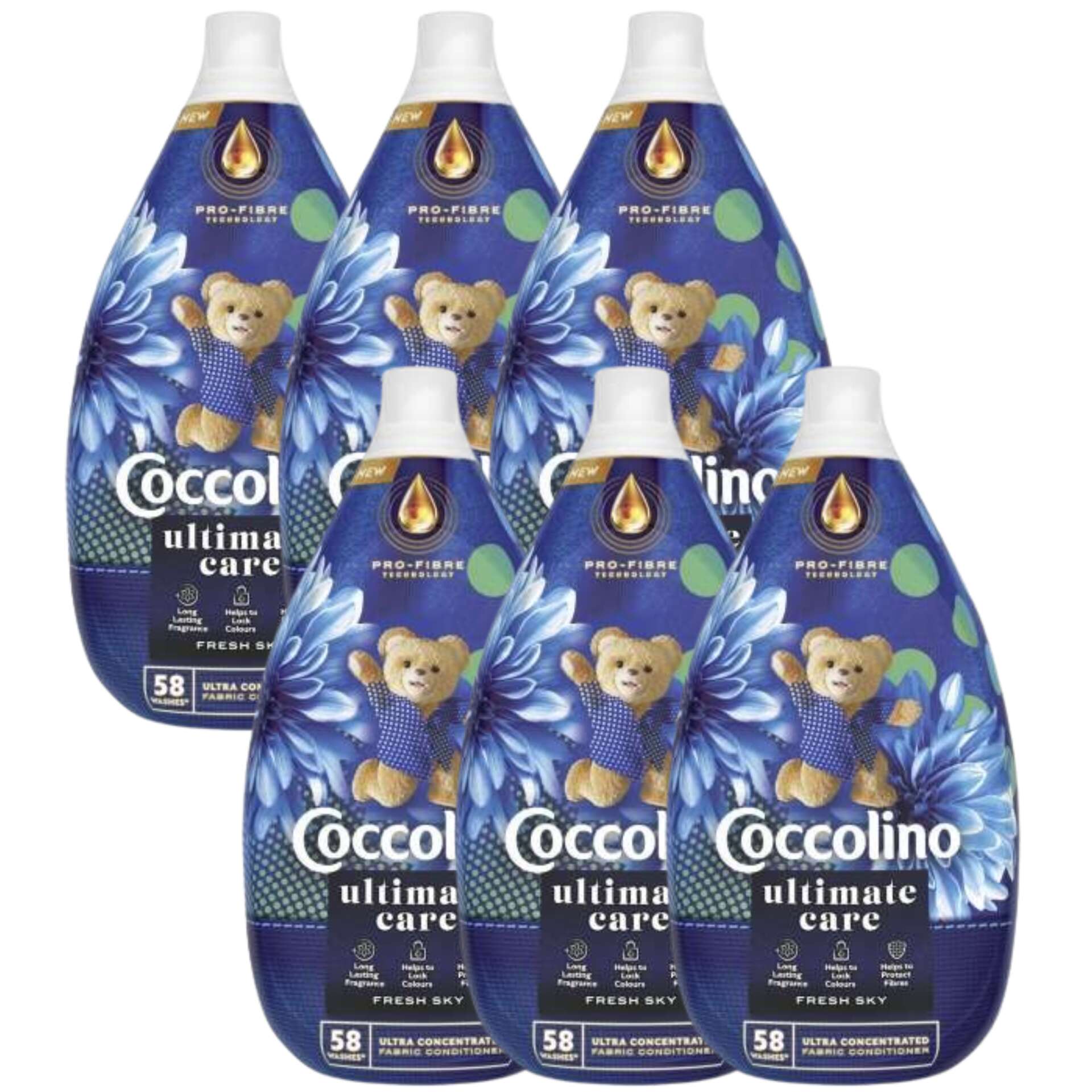 E-shop Coccolino Ultimate Care Fresh Sky Ultra Concentrated Rinse 348 pr...