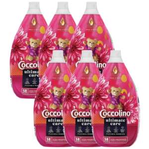 6 pakiranja Coccolino Ultimate Care Fuchsia Passion ultrakoncentrirani omekšivač za rublje, 6 x 870ml - Coccolino Tekući omekšivač rublja