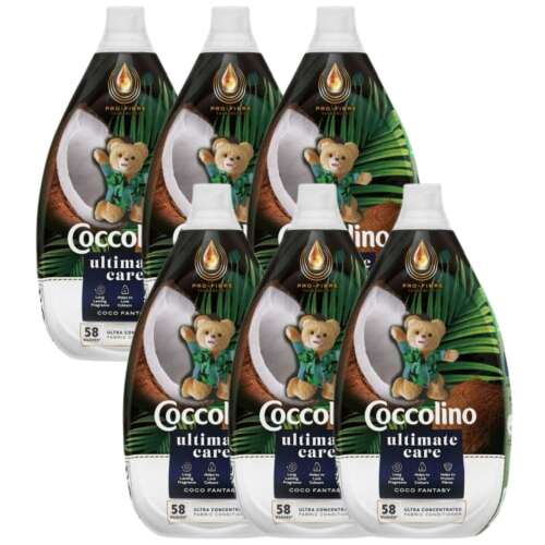  Coccolino Ultimate Care Coco Fantasy Ultra Concentrated Rinse 348 wash 6x870ml