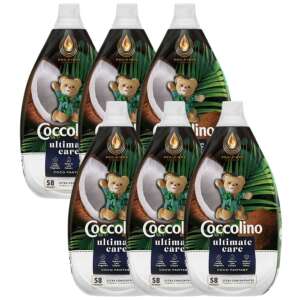 Coccolino Ultimate Care Coco Fantasy ultrakoncentrirani Omekšivač 348 pranja 6x870ml 92699659 - Coccolino Tekući omekšivač rublja